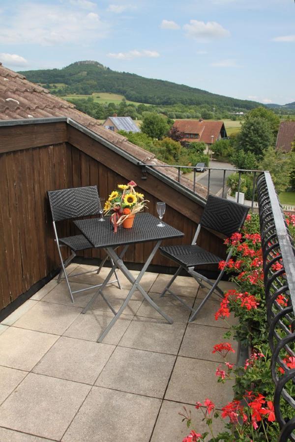 Ferienwohnung Haus Staffelbergblick Bad Staffelstein Bagian luar foto